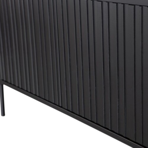 Woood TV-Meubel New Gravure - Zwart 150 cm