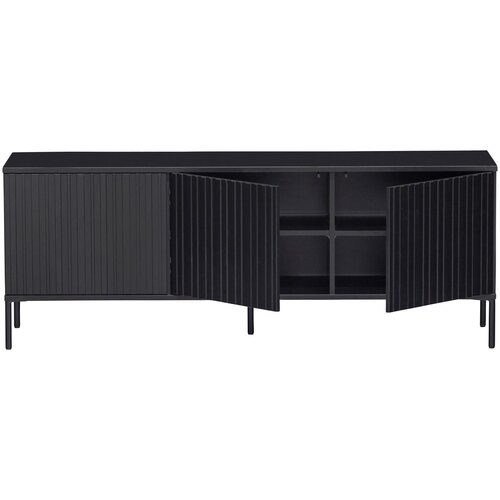Woood TV-Meubel New Gravure - Zwart 150 cm