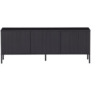 Woood TV-Meubel New Gravure - Zwart 150 cm Woood TV-Meubel New Gravure - Zwart 150 cm