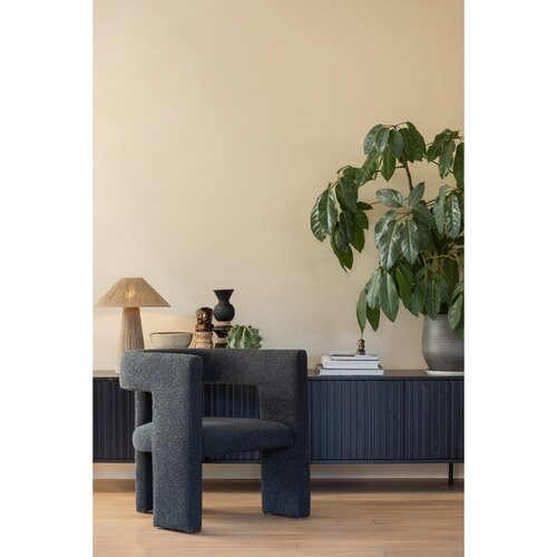 Woood TV-Meubel New Gravure - Zwart 150 cm