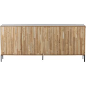 Woood Dressoir New Gravure - Blanke Lak 200 cm Woood Dressoir New Gravure - Blanke Lak 200 cm