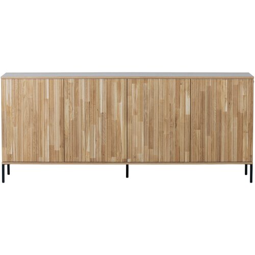 Woood Dressoir New Gravure - Blanke Lak 200 cm