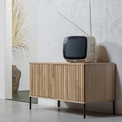Woood TV-Meubel New Gravure - Blanke Lak 100 cm