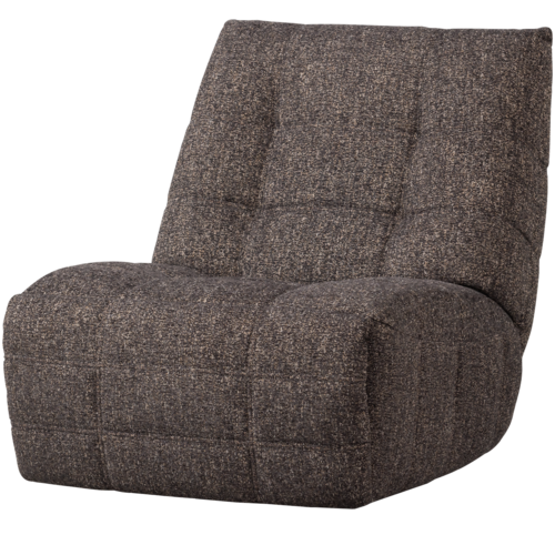 Woood Elektrische Relaxfauteuil Hein - Antraciet/Bruin Melange