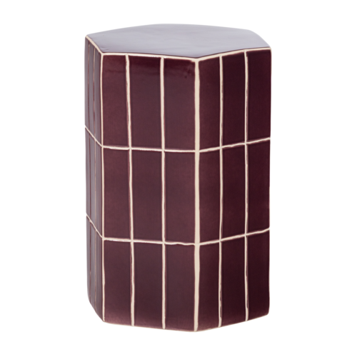 Woood Bijzettafel Plu - Paars