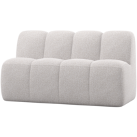 Mojo Eetbank (164 cm) - Bouclé Ecru Melange