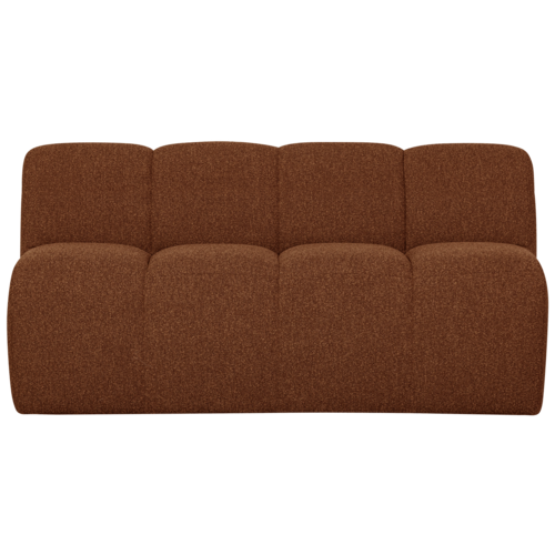 Woood Mojo Eetbank (164 cm) - Bouclé Roestbruin Melange Woood Mojo Eetbank (164 cm) - Bouclé Roestbruin Melange