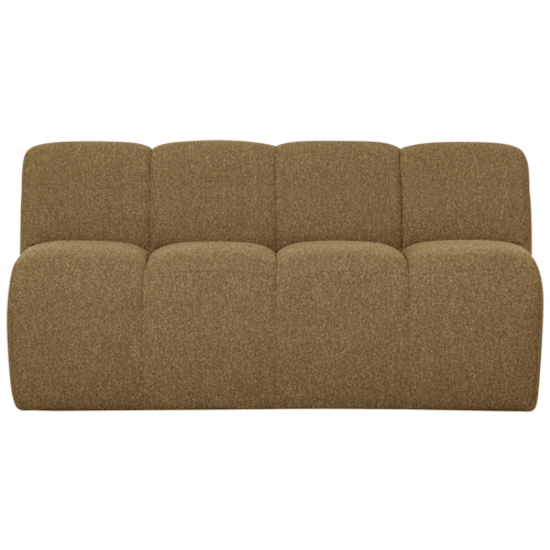 Woood Mojo Eetbank (164 cm) - Bouclé Geel/Bruin Melange Woood Mojo Eetbank (164 cm) - Bouclé Geel/Bruin Melange