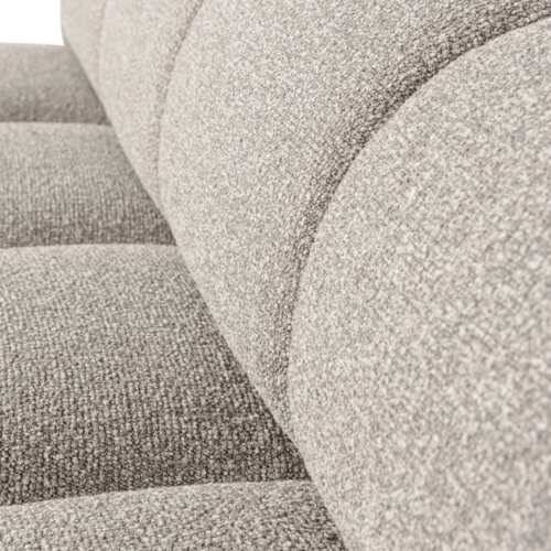Woood Mojo Eetbank (164 cm) - Bouclé Beige Melange