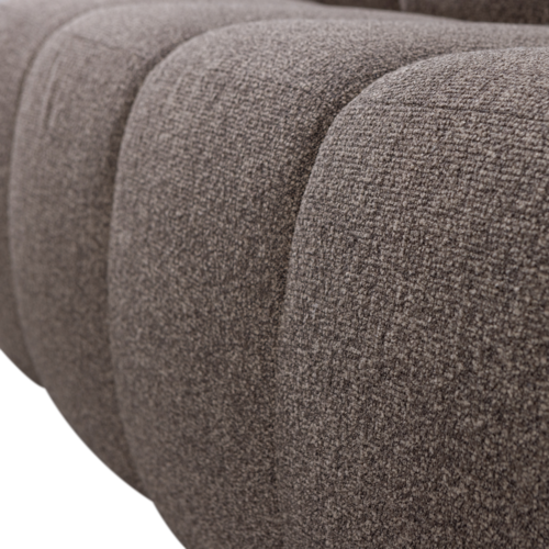 Woood Mojo Eetbank (164 cm) - Bouclé Bruin Melange