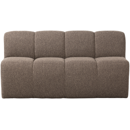 Woood Mojo Eetbank (164 cm) - Bouclé Bruin Melange