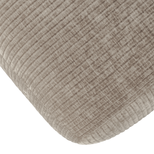 Woood Mojo Eetbank (164 cm Zonder Rugleuning) - Ribstof Donkerzand Woood Mojo Eetbank (164 cm Zonder Rugleuning) - Ribstof Donkerzand