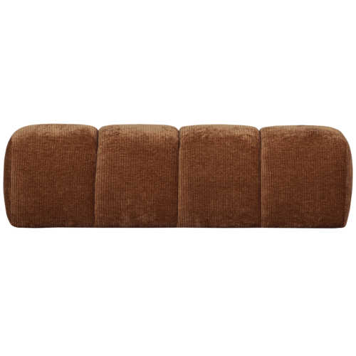 Woood Mojo Eetbank (164 cm Zonder Rugleuning) - Ribstof Roestbruin