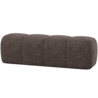 Mojo Eetbank (164 cm Zonder Rugleuning) - Wollig Bruin