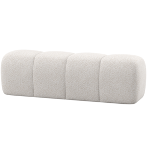 Woood Mojo Eetbank (164 cm Zonder Rugleuning) - Wollig Ecru Woood Mojo Eetbank (164 cm Zonder Rugleuning) - Wollig Ecru