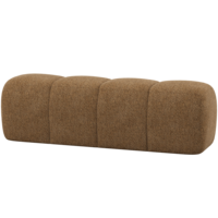 Mojo Eetbank (164 cm Zonder Rugleuning) - Wollig Honinggeel