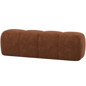 Woood Mojo Eetbank (164 cm Zonder Rugleuning) - Wollig Roestbruin Woood Mojo Eetbank (164 cm Zonder Rugleuning) - Wollig Roestbruin