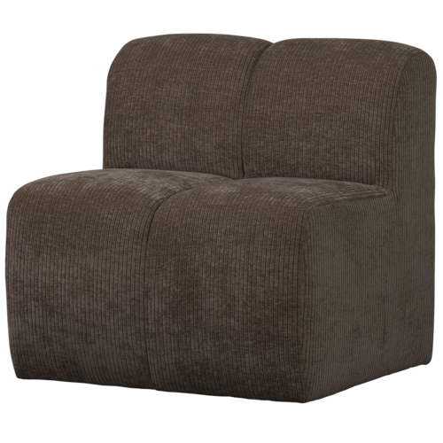 Woood Mojo Eetbank (84 cm) - Ribstof Bruin Woood Mojo Eetbank (84 cm) - Ribstof Bruin