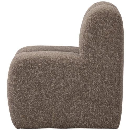 Woood Mojo Eetbank (84 cm) - Bouclé Bruin