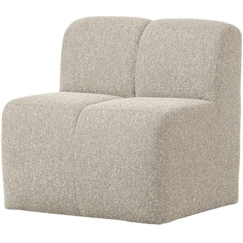 Woood Mojo Eetbank (84 cm) - Bouclé Beige Melange
