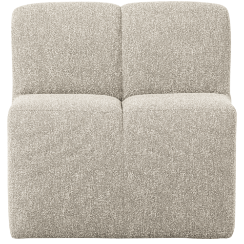 Woood Mojo Eetbank (84 cm) - Bouclé Beige Melange