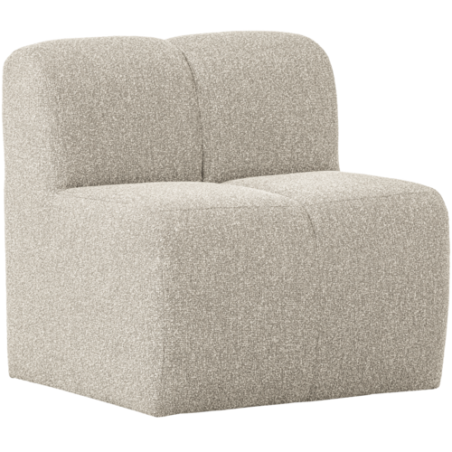 Woood Mojo Eetbank (84 cm) - Bouclé Beige Melange