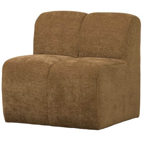 Woood Mojo Eetbank (84 cm) - Ribstof Honinggeel Woood Mojo Eetbank (84 cm) - Ribstof Honinggeel