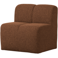 Mojo Eetbank (84 cm) - Bouclé Roestbruin Melange