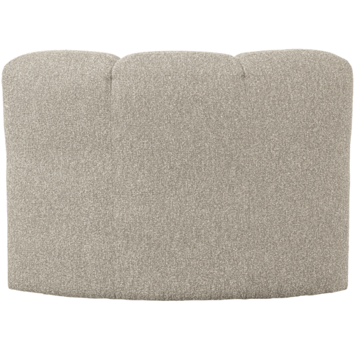 Woood Mojo Eetbank (Hoek) - Bouclé Beige Melange