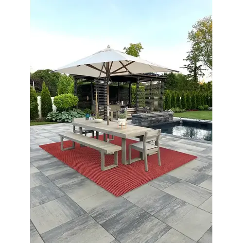 Acsento Indoor/Outdoor Vloerkleed Chania - Brick 200 x 290 cm Acsento Indoor/Outdoor Vloerkleed Chania - Brick 200 x 290 cm
