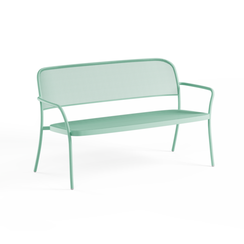 Emu 2-zits Bank Café met Armleuning - Ocean Green 88