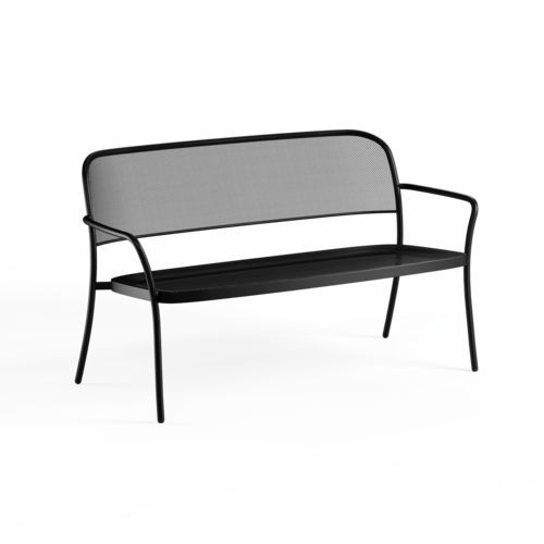 Emu 2-zits Bank Café met Armleuning - Black 24