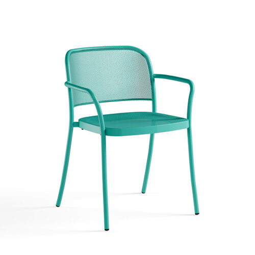 Emu Tuinstoel Café met Armleuning - Ocean Green 88 Emu Tuinstoel Café met Armleuning - Ocean Green 88