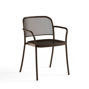 Emu Tuinstoel Café met Armleuning - Indian Brown 41 Emu Tuinstoel Café met Armleuning - Indian Brown 41