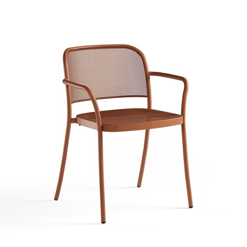 Emu Tuinstoel Café met Armleuning - Maple Red 26 Emu Tuinstoel Café met Armleuning - Maple Red 26
