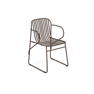 Emu Tuinstoel Riviera met Armleuning - Indian Brown 41 Emu Tuinstoel Riviera met Armleuning - Indian Brown 41