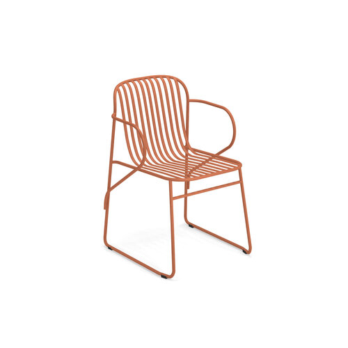 Emu Tuinstoel Riviera met Armleuning - Maple Red 26
