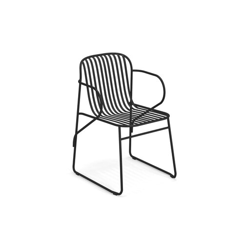 Emu Tuinstoel Riviera met Armleuning - Black 24