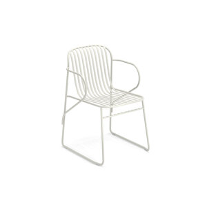 Emu Tuinstoel Riviera met Armleuning - Matt White 23 Emu Tuinstoel Riviera met Armleuning - Matt White 23
