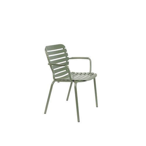 Zuiver Tuinset Vondel - Green (Tafel & 6 Armstoelen) Zuiver Tuinset Vondel - Green (Tafel & 6 Armstoelen)