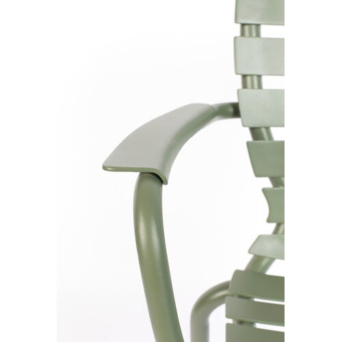Zuiver Tuinset Vondel - Green (Tafel & 6 Armstoelen) Zuiver Tuinset Vondel - Green (Tafel & 6 Armstoelen)