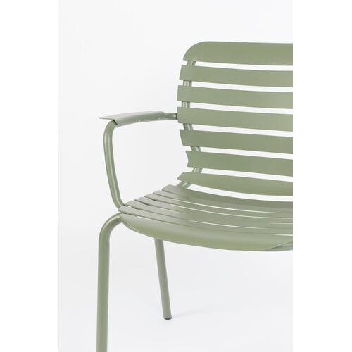 Zuiver Tuinset Vondel - Green (Tafel & 6 Armstoelen) Zuiver Tuinset Vondel - Green (Tafel & 6 Armstoelen)