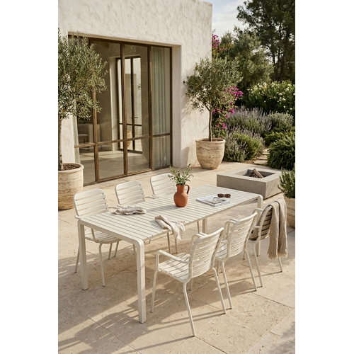 Zuiver Tuinset Vondel - Clay (Tafel & 6 Armstoelen) Zuiver Tuinset Vondel - Clay (Tafel & 6 Armstoelen)