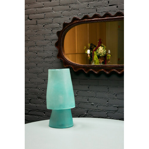 HKliving Ripple Spiegel - Hout