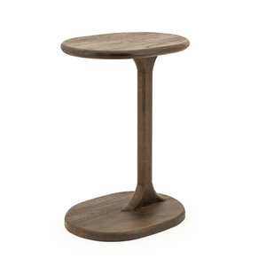 Toonzaalmodel: Bijzettafel Sandblast - Brown