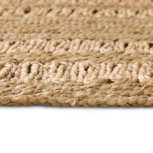 HKliving Vloerkleed Juten Loper - Soleil  80 x 300 cm
