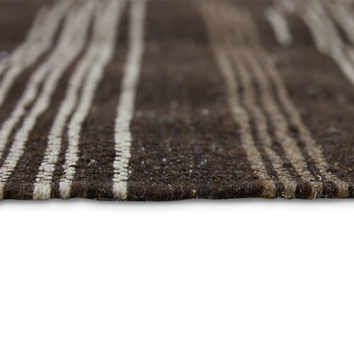 HKliving Vloerkleed Kelim - Striped Brown 150 x 240 cm
