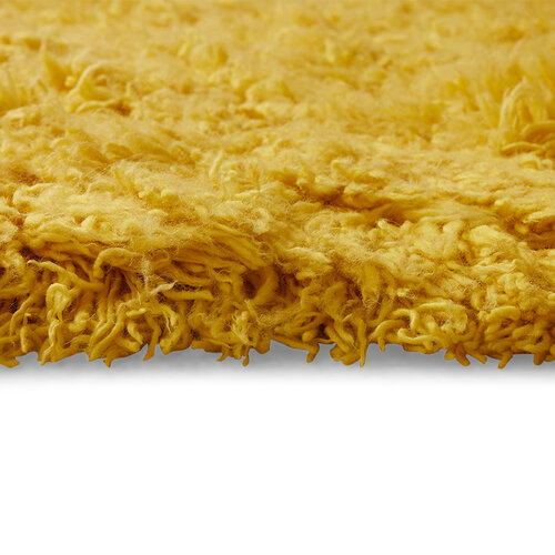 HKliving Fluffy Vloerkleed - Yellow 150 x 240 cm