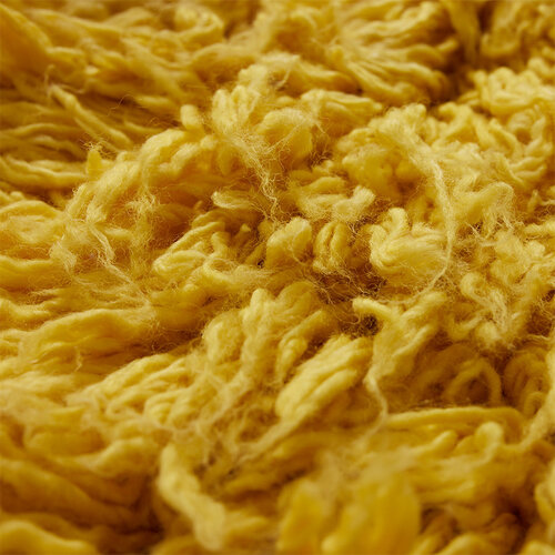 HKliving Fluffy Vloerkleed - Yellow 150 x 240 cm