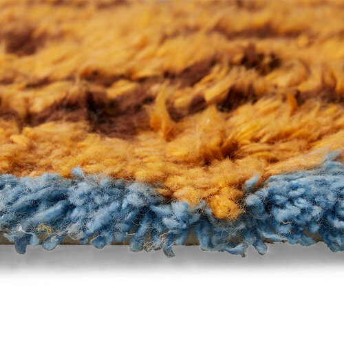 HKliving Vloerkleed Wol - Funk 60 x 115 cm